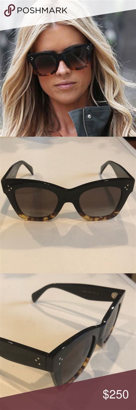 celine sunglasses havana black vs havana brown|authentic celine sunglasses.